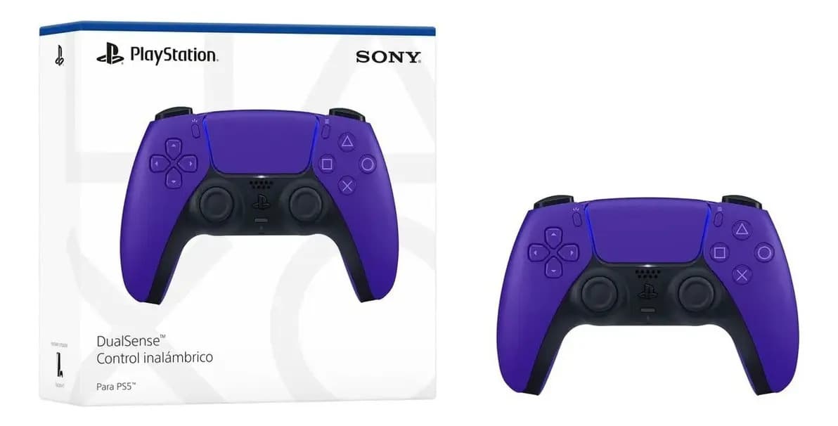 Joystick Dualsense 1 Inalámbrico Bluetooth Ps5 Galactic purple Playstation 