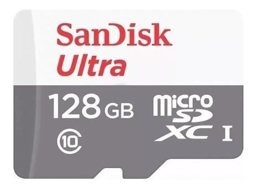 SanDisk Ultra Memoria Micro Sd de 128GB 100mbps