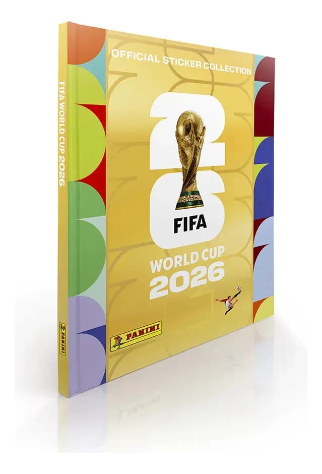 Álbum Tapa Dura Gold Mundial De Futbol Fifa 2026