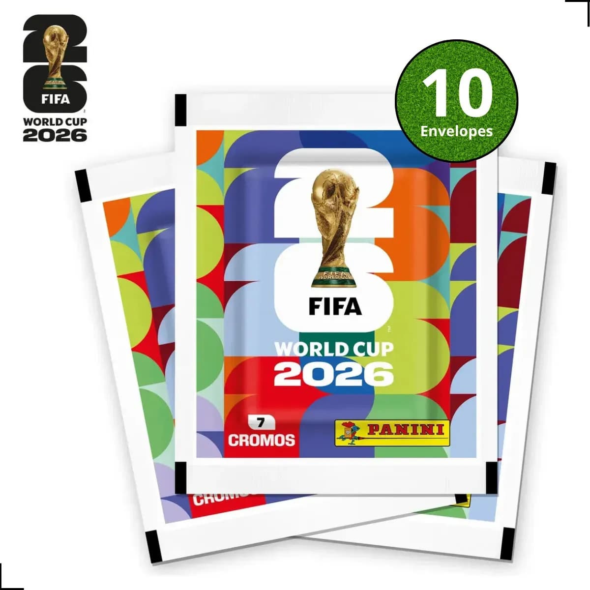 Pack 10 Sobres Fifa World Cup 2026 Panini 70 Lamina Fifa World Cup 2026