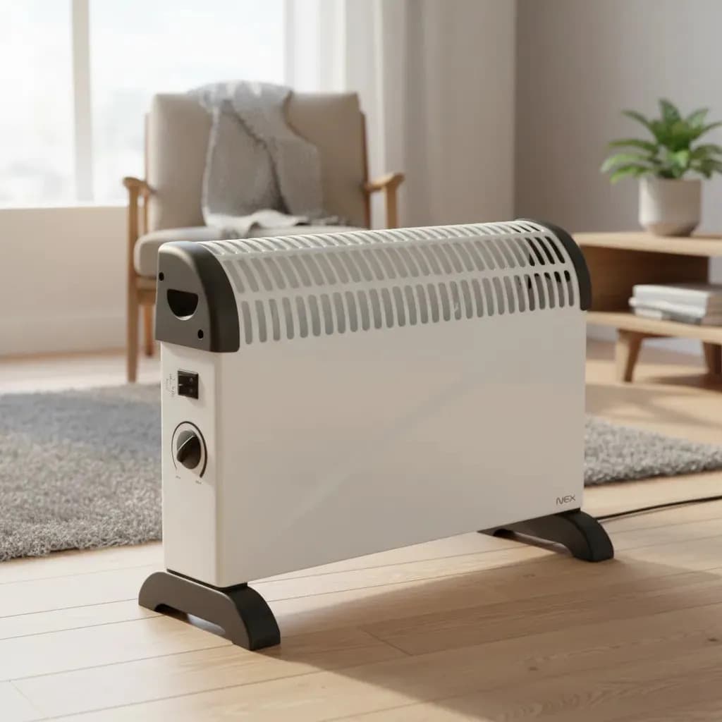 Convector Eléctrico Nex EC2000 de 1800W para 20 m2 Blanco