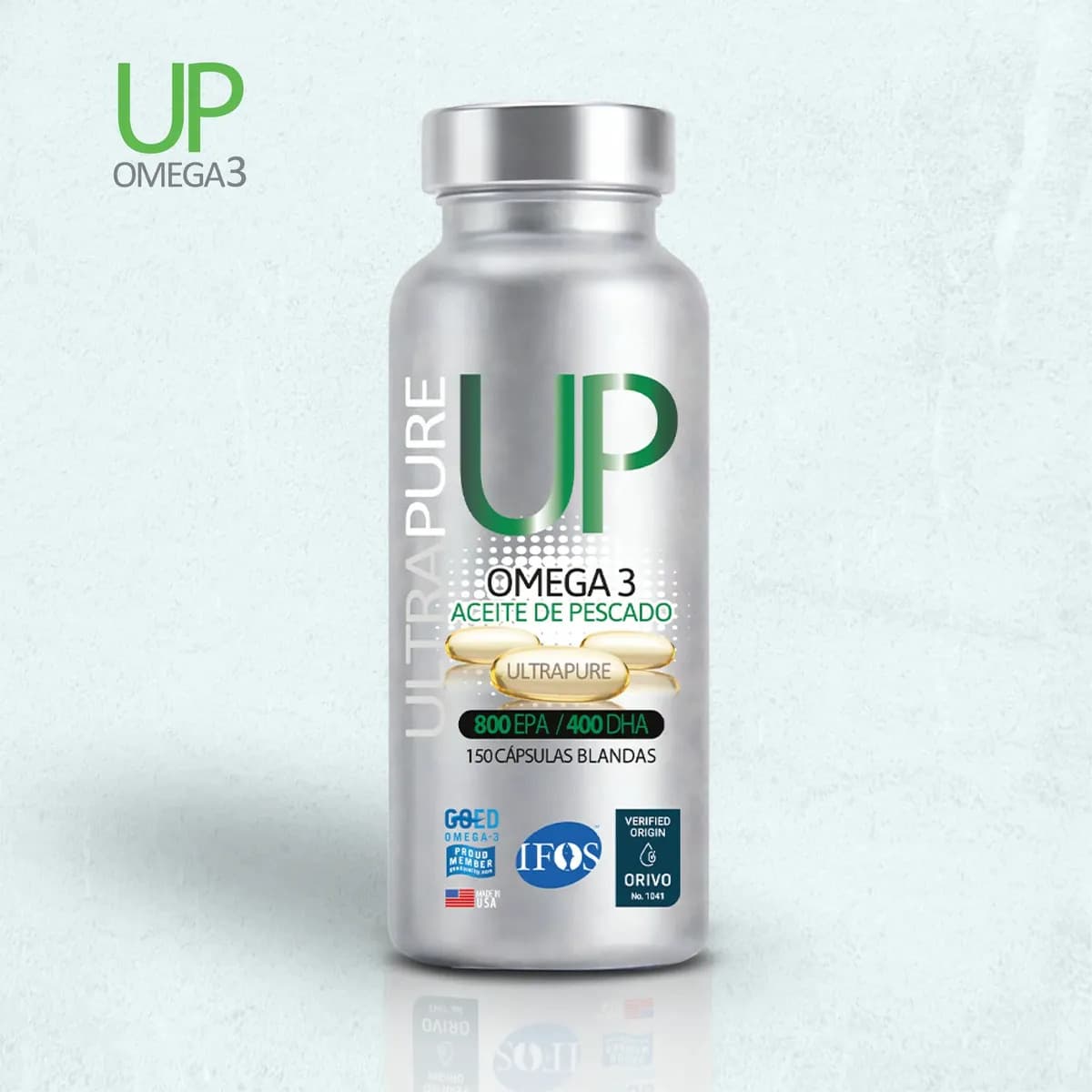 Omega 3 UP UltraPure (150 Cápsulas)