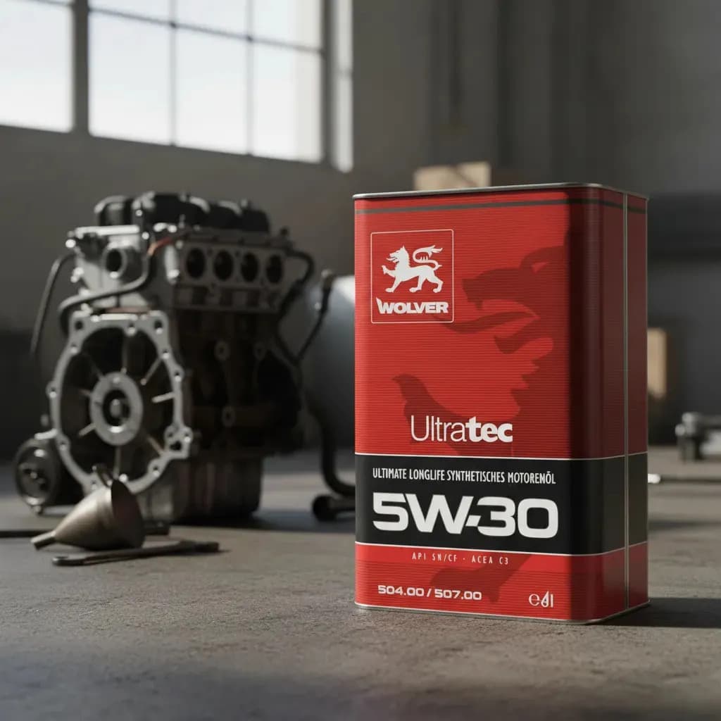 Aceite Motor Wolver Ultratec C3 5W-30 4 Litros 100% Sintetico 20.000km