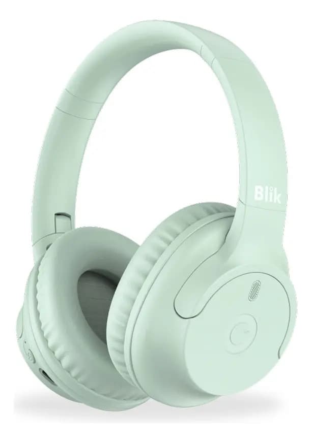 Audífonos Inalámbricos Blik Soul 250 Over-Ear con 20 Horas de Batería, Verde