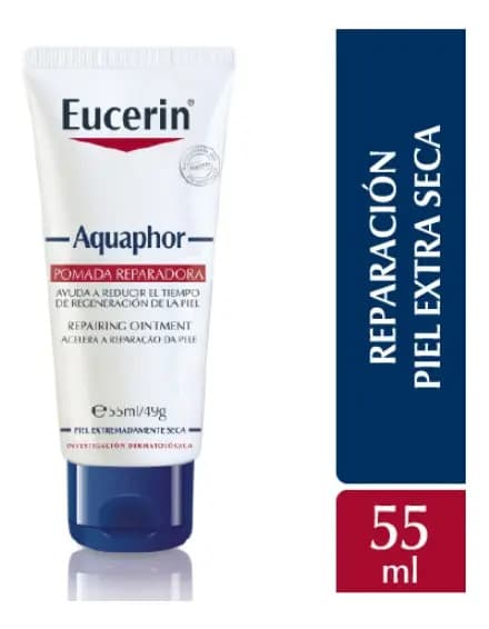 EUCERIN Pomada Reparadora Aquaphor 55ml, Hidratación Intensiva, Hidratante Corporal