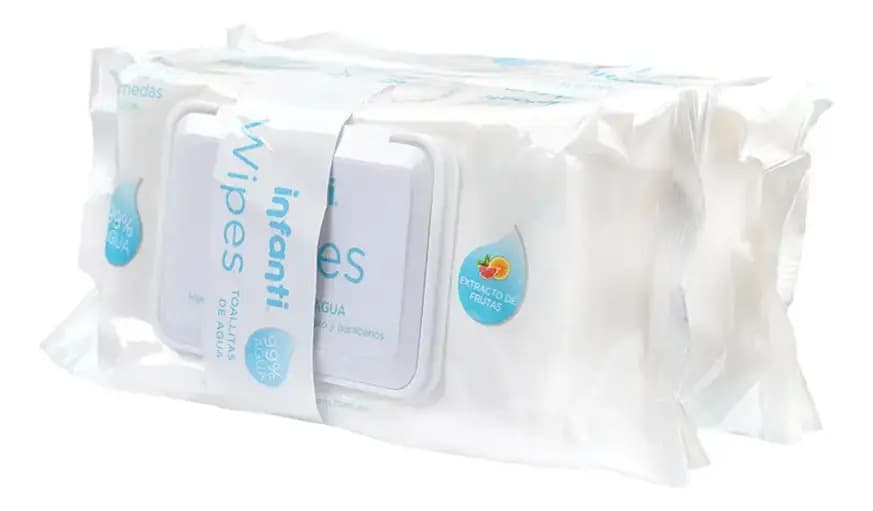 Toallita Humeda Water Wipes Pack 2x80 Un
