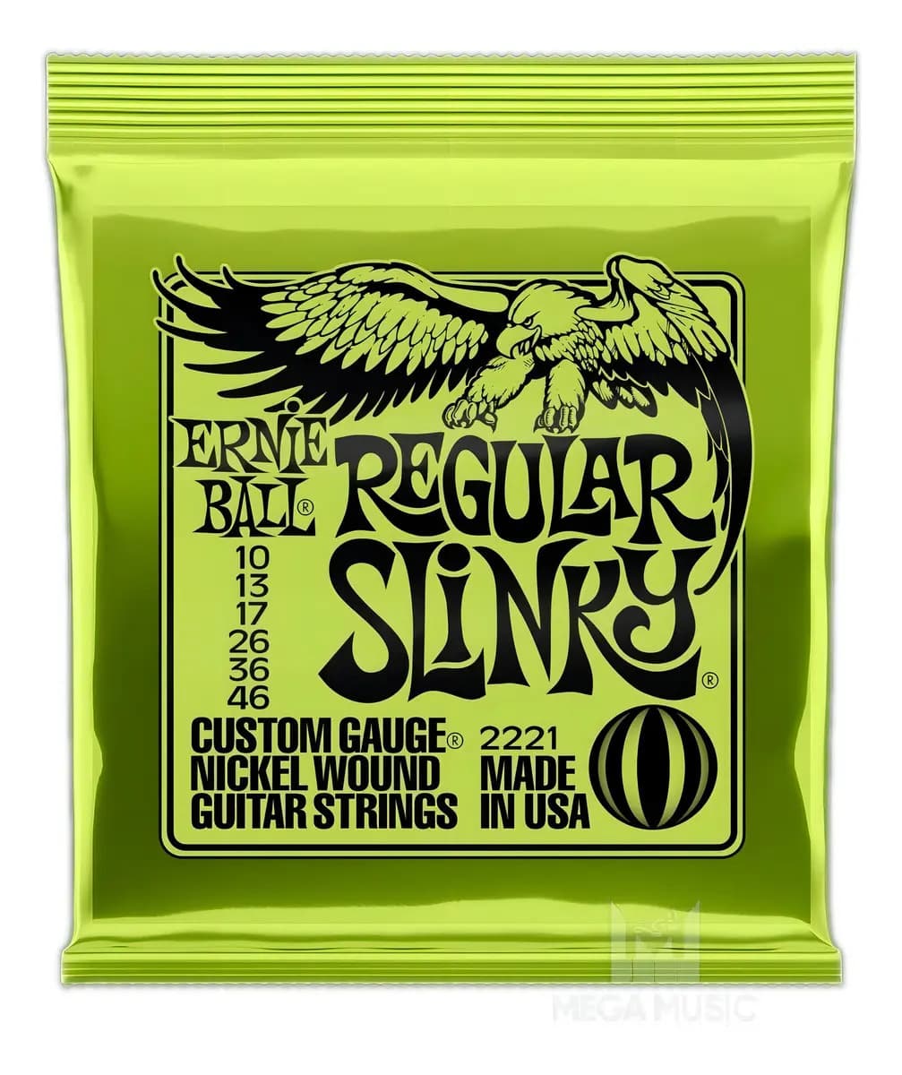 Cuerdas Ernie Ball 2221 Regular Slinky 10-46