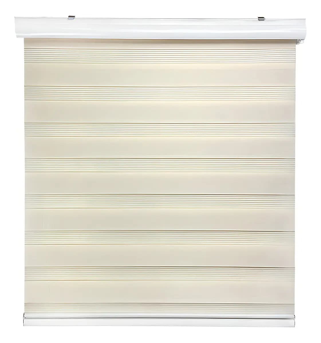 Cortina Roller Duo Zebra Día Y Noche 150 X 200 Cm Beige Guiza