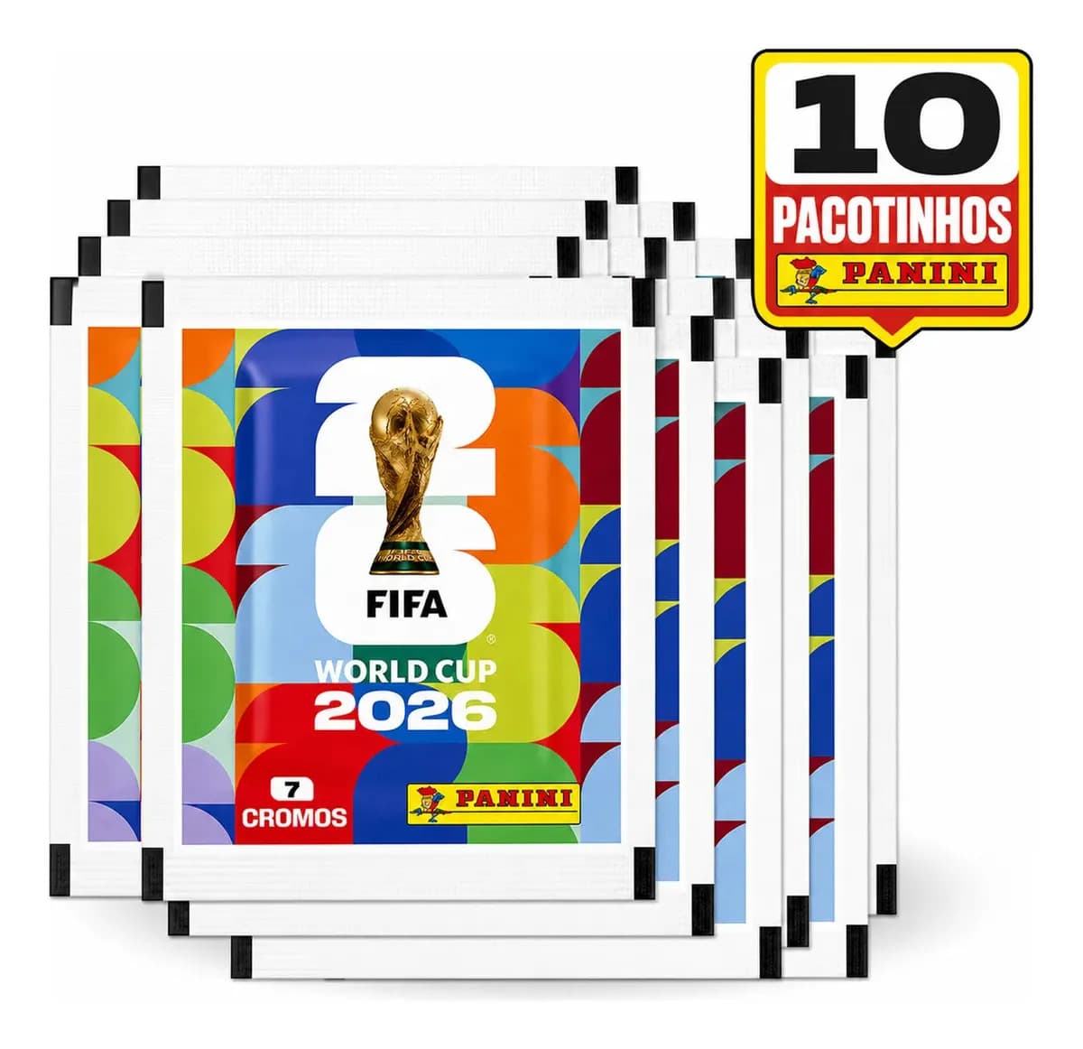 Pack 10 Sobres Panini Mundial Fifa 2026