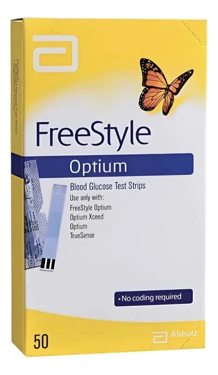 Tiras Freestyle Optium 50 unidades