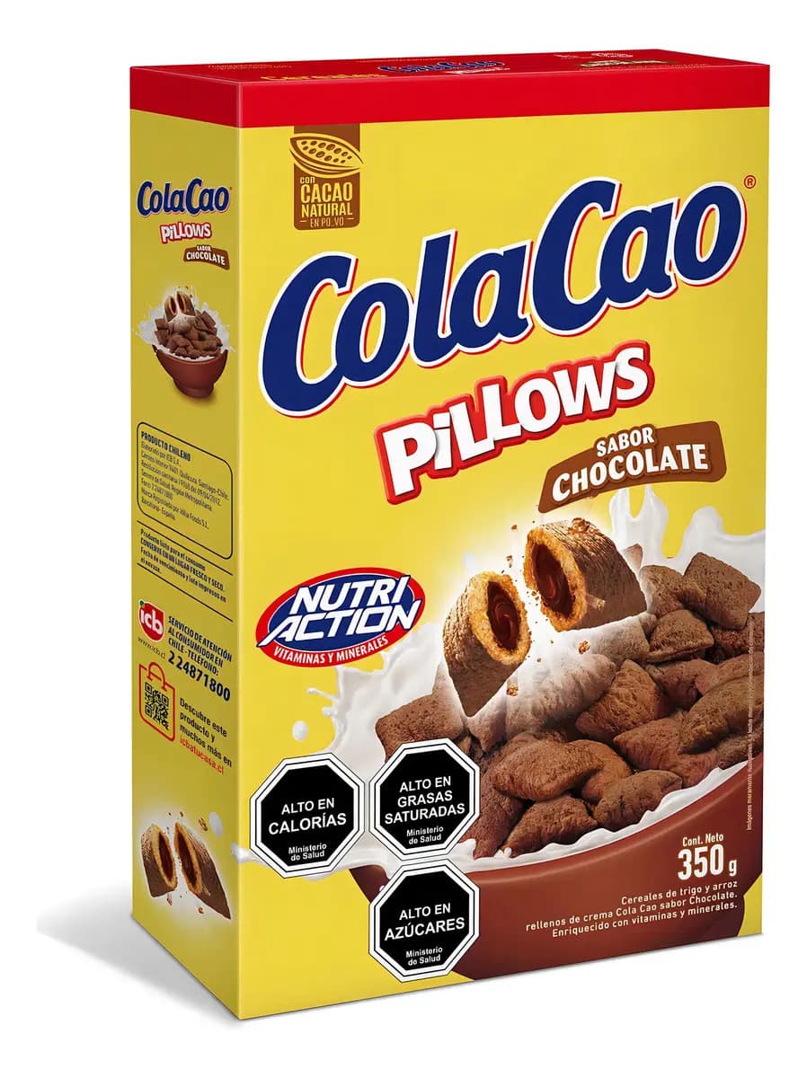 Cereal Pillow Chocolate Cola Cao 350 g