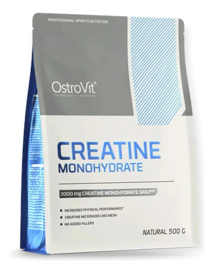 Creatine Monohydrate 500gr 200 Sv Sin Sabor - Ostrovit