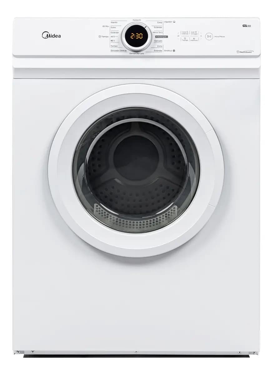 Secadora Eléctrica 10kg Blanca Midea MD100A100/W2 Color Blanco
