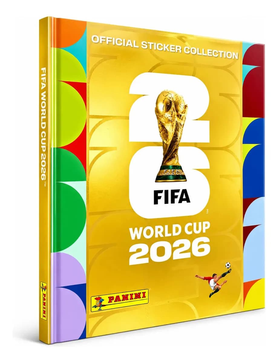 Álbum Mundial 2026 Gold Edición Especial Tapa Dura Panini
