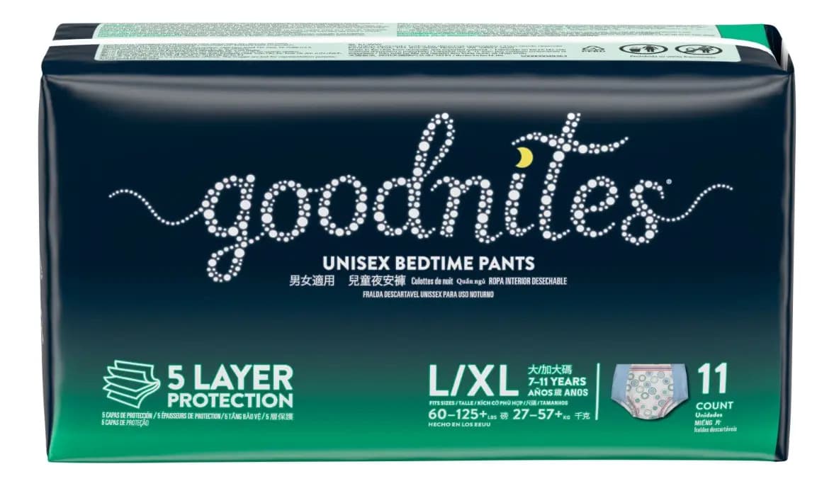 Calzoncitos Deshechables Unisex x11 Und L/XL GoodNites