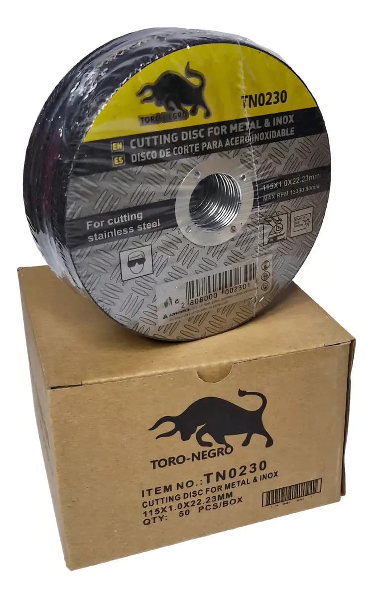50 Disco De Corte Para Metal 115mm 4-1/2 Ultra Reforzado